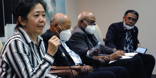 Diskusi  "RUU Pertanahan: Komitmen DPR Berantas Mafia Tanah".