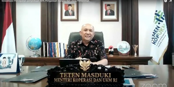 Menteri Teten Targetkan UMKM Raih 90 Persen Pengadaan Barang dan Jasa Pemerintah