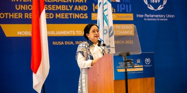 Di Forum Parlemen Perempuan IPU, Puan Bicara Keberhasilan Pemimpin Wanita Tangani Pandemi