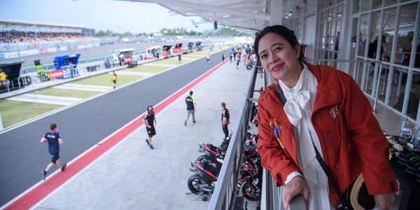 Jelang Pembukaan Forum Parlemen Dunia, Puan Nonton MotoGP di Mandalika