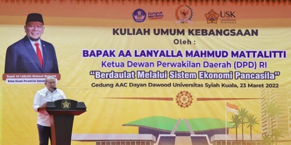 LaNyalla Berharap Konsep 4P Jadi RUU Kemakmuran Daerah
