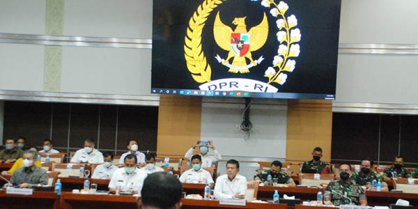 Raker Komisi I DPR Dengan Kemenhan, Panglima TNI