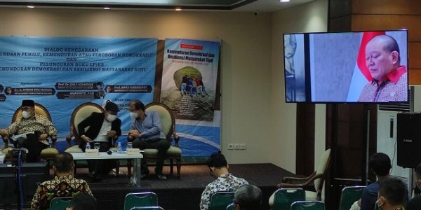 LaNyalla Minta LP3ES Ikut Perbaiki Arah Perjalanan Bangsa
