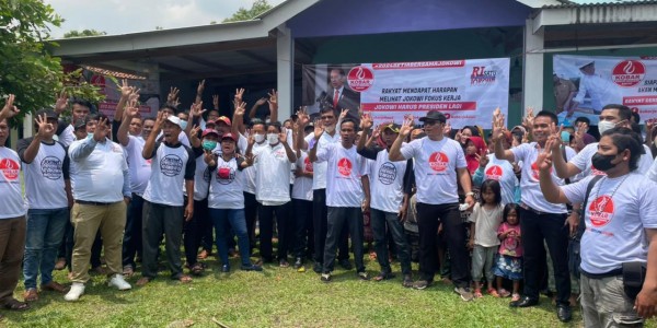 Dukung Jokowi Tiga Periode, Relawan Tangerang Desak MPR Amandemen UUD 