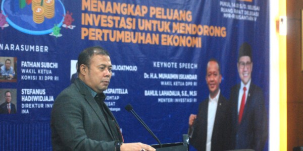 Fraksi PKB Gelar Diskusi " Menangkap Peluang Investasi Untuk Mendorong Pertumbuhan Ekonomi"