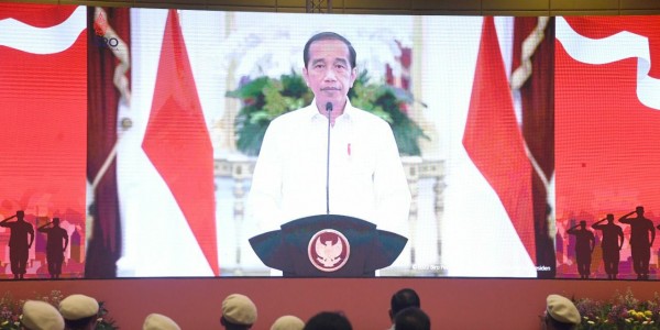 Pelantikan Pengurus Pusat FKPPI 2021-2026, Presiden Jokowi: FKPPI itu Istimewa