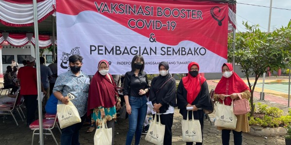 Bantu Warga Bisa Mudik, Selebgram Larissa Rochefort Gelar Vaksinasi Booster