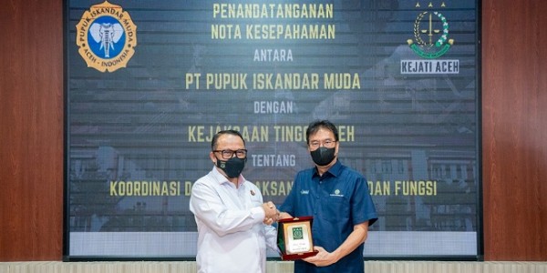 Kejati Aceh dan PT PIM Tekan MoU Kerja Sama Bidang Perdata dan TUN 