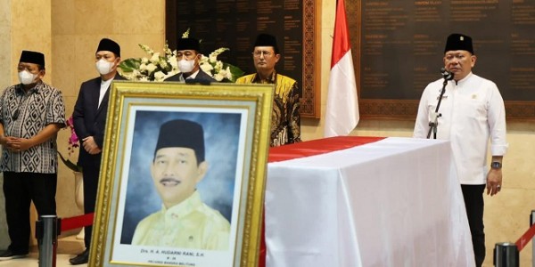 Ketua DPD RI Pimpin Pelepasan Jenazah Anggota DPD RI Asal Babel