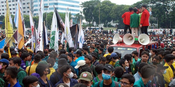 Apresiasi Aksi Mahasiswa, Puan Kecam Insiden Kekerasan di Demo 11 April 2022