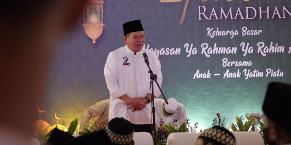 Ketua DPD RI Ajak Yatim Piatu Teladani Nabi Muhammad SAW 