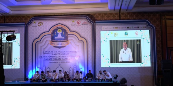 Di Hadapan BPD HIPMI Jatim, LaNyalla Paparkan Tiga Kunci Sukses Sebagai Pengusaha