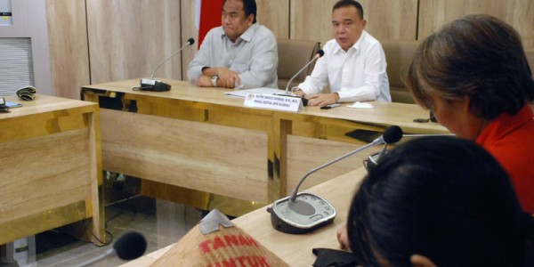 Perwakilan Demo Buruh Diterima Wakil Ketua DPR Sufmi Dasco