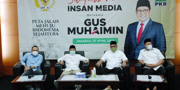 Gus Muhaimin Jalin Silahturahim Dengan Wartawan
