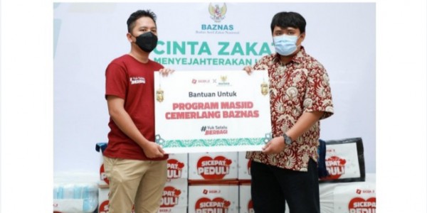Gandeng Baznas, Perusahaan Ekspedisi 'SiCepat Ekspres' Salurkan Bantuan Program Masjid Cemerlang