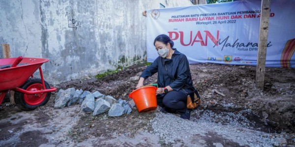 Cek Bantuan Bedah Rumah, Puan: Negara Hadir Dalam Penyedian Rumah Layak Huni