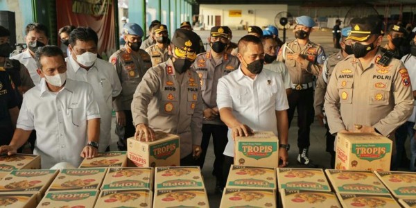 Polri Gagalkan Upaya Penyelundupan 121 Ton Minyak Goreng ke Timor Leste