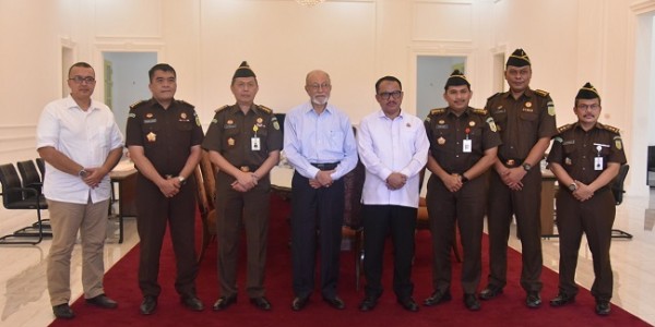 Kajati Aceh Kunker dan Silaturahmi  ke Meuligoe Wali Nanggroe Aceh, Ini yang Bahas