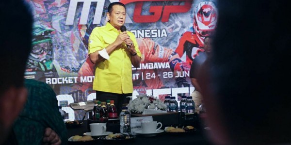 Bersama Gubernur NTB, Bamsoet Resmi Kick Off Penyelenggaraan MXGP 2022