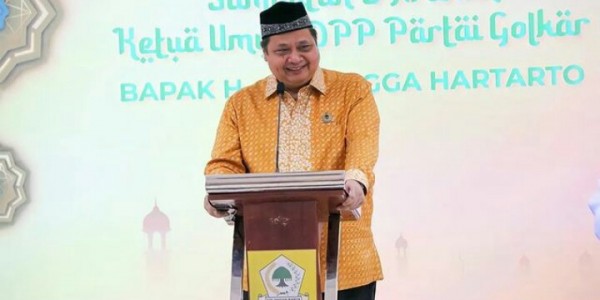 Survei INES Sebut Airlangga Hartarto dan Partai Golkar Berpeluang Rajai Pemilu 2024
