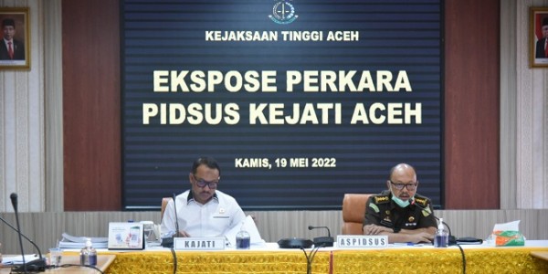 Kejati Aceh Tetapkan Dua Tersangka dalam Kasus Korupsi Pengadaan Tanah di Disperindagkop