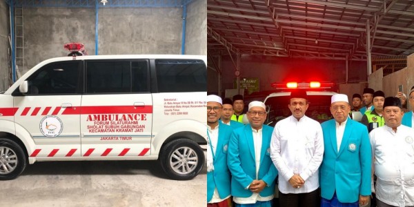 Forum Silaturahmi Sholat Subuh Gabungan Condet Batu Ampar Kramatjati Meluncurkan Ambulance  Gratis