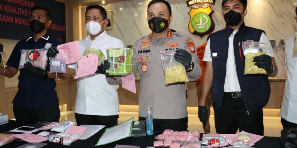Tak Kapok, Dua Residivis Kembali Edarkan Narkoba, Nilainya Rp 3 Miliar