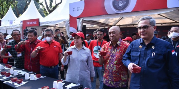 Puan Buka Festival Kopi Nusantara, Jadikan Indonesia Juara Kopi Dunia