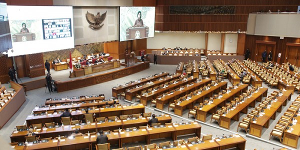 Rapat Paripurna ke -24 Masa Persidangan V Tahun Sidang 2021-2022