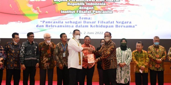 Ketua MPR RI Ajak Implementasikan Nilai Pancasila di Kehidupan Bermasyarakat
