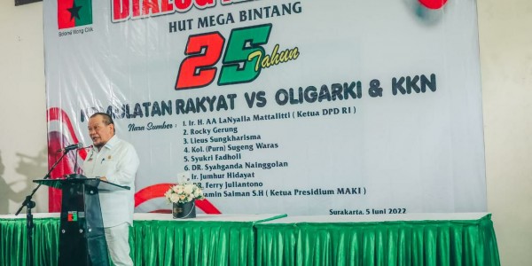 LaNyalla: Musuh Bersama Bangsa adalah Oligarki Ekonomi yang Menyandera Kekuasaan