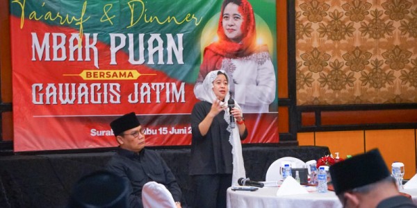 Silaturahmi dengan Gus-Gus di Jatim, Puan Dapat Julukan Ning Maharani