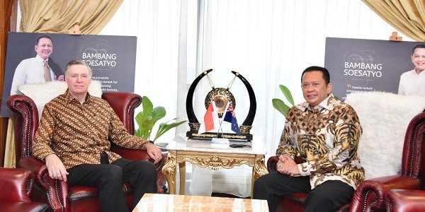 Terima Dubes Selandia Baru, Ketua MPR RI  Ajak Investor Selandia Baru Investasi di IKN Nusantara