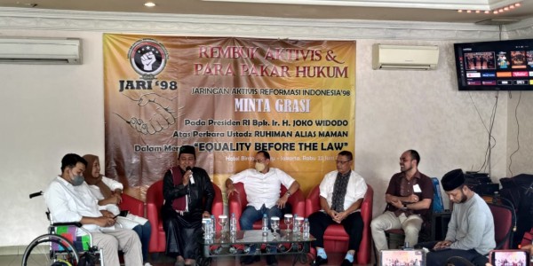 JARI 98 Gelar Rembuk Aktivis untuk Ajukan Grasi Ustadz Ruhiman