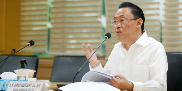 Ahmadi Noor Supit Ikuti Fit And Proper Terst  Calon BPK RI