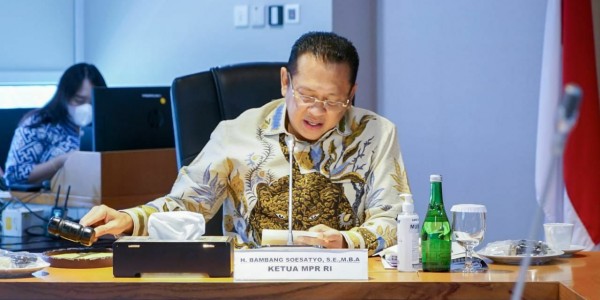 Ketua MPR RI Tegaskan PPHN Disusun Menggunakan Paradigma Pancasila dan UUD NRI 1945