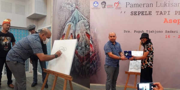 Pameran Seni Lukis Sandal Jepit “Sepele Tapi Penting Yang Penuh Makna