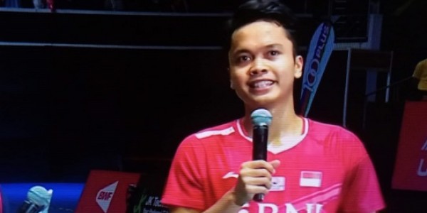 Dapat Perlawanan Sengit, Ginting Berhasil Juara Singapura Open 2022 