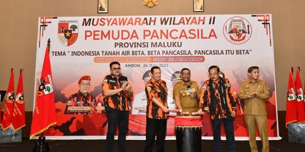Buka Muswil II PP Provinsi Maluku, Ketua MPR RI  Ajak Bangun Narasi Kebangsaan