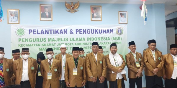 Pengukuhan Majelis Ulama Indonesia Kecamatan Kramatjati
