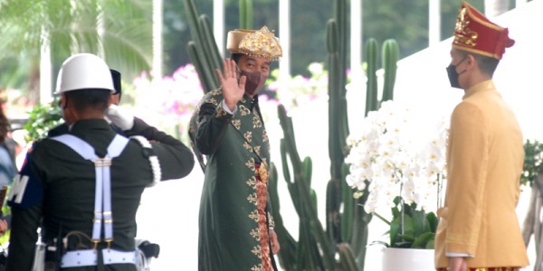 Presiden Joko Widodo Hadiri Sidang Tahunan MPR RI Tahun 2022