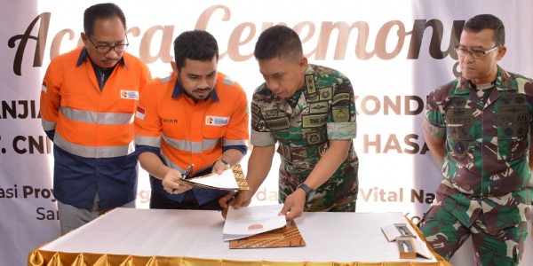 Pangdam TNI Jamin Stabilitas Keamanan Obvitnas dan PSN Smelter Nikel CNI Group