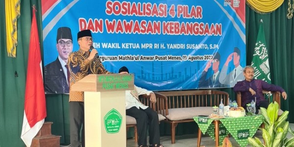 Sosialisasi Empat Pilar, Yandri: Wawasan Kebangsaan Warga MA Tak Perlu Diragukan