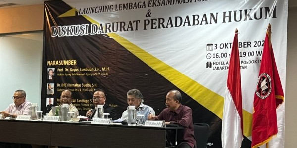 Lembaga Eksaminasi Nasional Dibentuk,  Harapkan Soroti Putusan Hakim Sampai MA