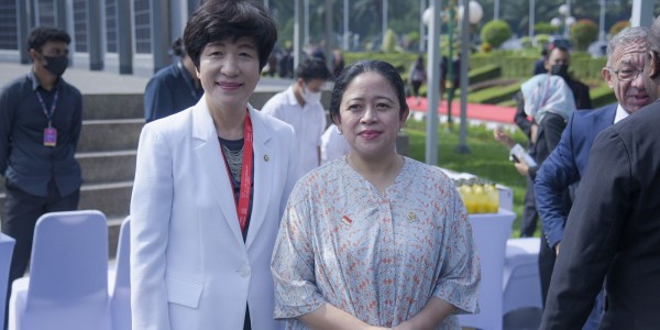Bicara Kesetaraan Gender di P20, Puan Tekankan Pentingnya Akses Pendidikan Bagi Perempuan