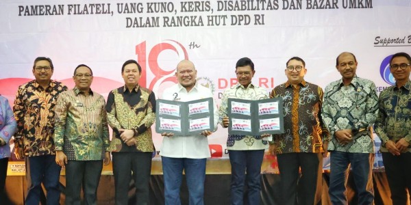Buka Pameran HUT DPD RI, LaNyalla:  Pancasila Jawaban Persoalan Bangsa
