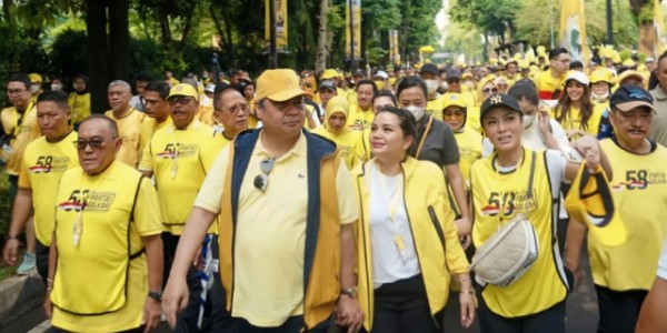 Elektabilitas Mentereng Golkar Modal Penting Pencalonan Airlangga 2024