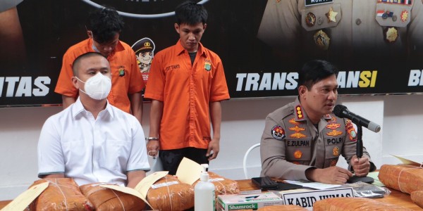 Bakal Tahun Baru, Peredaran 112 Kilogram Ganja Digagalkan Polda Metro Jaya