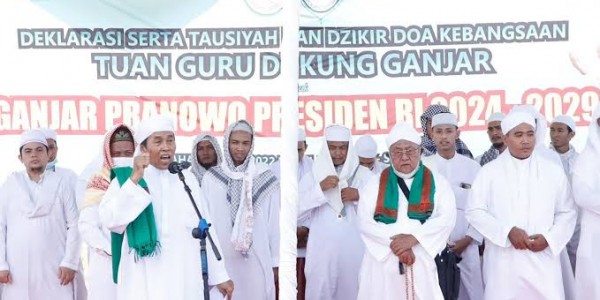Doa Tuan Guru di Sumut untuk Ganjar Pranowo dan Kebaikan Indonesia