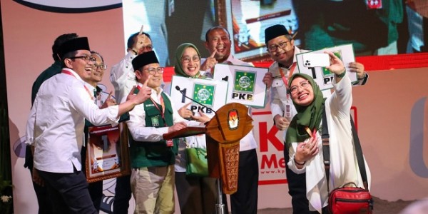 Dapat Nomor Urut 1, Pengurus PKB Ramai-ramai Pasang Tagar #SATUkan INDONESIA 